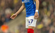 Gustavo Caballero of Portsmouth during the Sky Bet Championship match between Norwich City...