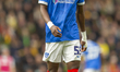 Madiodio Dia of Portsmouth during the Sky Bet Championship match between Norwich City and...