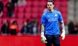 PSV Eindhoven goalkeeper Nick Olij during the Dutch Vriendenloterij Eredivisie match betwe...