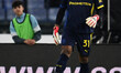 Zion Suzuki of Parma Calcio 1923 is in action during the 31st matchday of the Serie A cham...