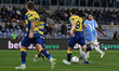 Tijjani Noslin of S.S. Lazio scores a goal to equalize at 1-1 during the 31st matchday of...