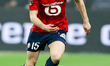 Romain Perraud of Lille is seen during the French L1 football match between Lille LOSC and...