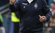 Krylia Sovetov caretaker manager Sergey Bulatov gestures during the Russian Premier League...