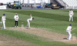 Matthew Fisher of Surrey bowls during the Rothesay County Championship match between Warwi...