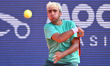 Daniel Merida of Spain plays during the Tiriac Open final against Mariano Navone of Argent...