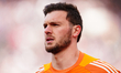 Leeds United goalkeeper Lucas Perri during the Emirates FA Cup Quarter-Final match between...
