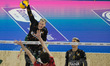 Rok Mozic of Rana Verona plays during the volleyball match between Rana Verona and Cucine...