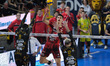 Aleksandar Nikolov of Cucine Lube Civitanova in action during the volleyball match between...