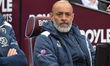 Nuno Espirito Santo, manager of West Ham United, looks at the camera during the Emirates F...