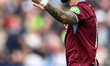 Taty Castellanos of West Ham United gestures during the Emirates FA Cup Quarter Final matc...