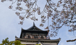 HIROSHIMA, JAPAN - APRIL 5: 
 The historic five-story main keep of
Hiroshima Castle is f...