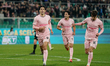 Filippo Ranocchia of Palermo FC celebrates a goal during the Serie B match between Palermo...