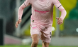 Tommaso Augello of Palermo FC plays during the Serie B match between Palermo FC and US Ave...
