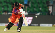 Daryl Mitchell plays a shot during the Pakistan Super League (PSL) match between Rawalpind...