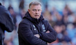 Mark Robins, manager of Stoke City, looks on during the Sky Bet Championship match between...
