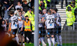 Carlton Morris of Derby County celebrates his goal to make it 2-0 during the Sky Bet Champ...