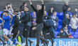 Ipswich Town Manager, Kieran McKenna, reacts after the Sky Bet Championship match between...