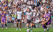 Lewis Travis of Derby County makes a run with the ball during the Sky Bet Championship mat...