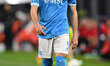 Miguel Gutierrez of S.S.C. Napoli is in action during the 31st day of the Serie A Champion...