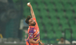 Mohammad Amir delivers the ball during the Pakistan Super League (PSL) match between Rawal...