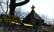 Tombstones at Pere-Lachaise Cemetery in Paris, France, on March 14, 2026. 
