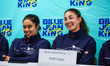 Madalena Matias (right) and Gabriela Amorim (left), two rookies from the Portuguese Nation...