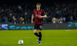 Davide Bartesaghi of AC Milan during the Serie A match between SSC Napoli and AC Milan at...