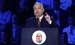 Hungarian Prime Minister Viktor Orban speaks during the rally on the Day of American-Hunga...
