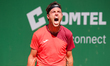 Marco Cecchinato of Italy participates in the ''Monza Open Tennis'' 2026 at Villa Reale Te...