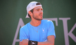 Pietro Fellin of Italy participates in the ''Monza Open Tennis'' 2026 at Villa Reale Tenni...
