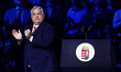 Hungarian Prime Minister Viktor Orban during the rally on the Day of American-Hungarian, a...