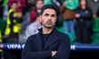 Mikel Arteta, head coach of Arsenal, is seen during the UEFA Champions League 2025/26 Quar...