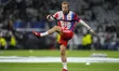 Harry Kane centre-forward of Bayern Munchen and England during the warm-up before the UEFA...