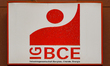 The IG BCE trade union sign is mounted on a building in Ludwigshafen, Rhineland-Palatinate...