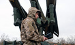 A serviceman of the 208th Kherson Anti-Aircraft Missile Brigade, which performs air defens...