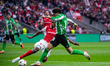 Abde Ezzalzouli of Real Betis is seen in action during the UEFA Europa League 2025/26 Quar...