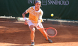 Mattia Bellucci of Italy participates in the ''Monza Open Tennis'' 2026 at Villa Reale Ten...