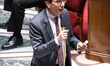 Jean Pierre Farandou, Minister of Labor and Solidarity, speaks during a session of questio...