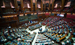 General view as Italy's Prime Minister, Giorgia Meloni, addresses the lower house of the I...