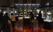 Visitors crowd the main hall of the National Museum of Korea in Seoul, South Korea, on Apr...