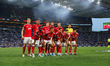 Nottingham Forest in action during the UEFA Europa League 2025/26 Quarter-Final Leg One ma...