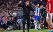 Francesco Farioli, head coach of FC Porto, is seen in action during the UEFA Europa League...