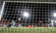 Ezri Konsa of Aston Villa FC scores a goal during the Europa League 2025-26 Quarter-finals...