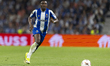Zaidu Sanusi participates in a match between FC Porto and Nottingham Forest during the qua...