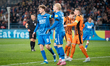 Sven Mijnans and Mexx Meerdink play during the game between FC Shakhtar Donetsk and AZ Alk...