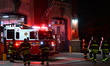 Emergency medical technicians (EMTs) are injured following an incident inside an apartment...