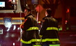 Emergency medical technicians (EMTs) are injured following an incident inside an apartment...