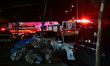 Emergency medical technicians (EMTs) are injured following an incident inside an apartment...