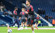 Camiel Neghli of Millwall FC warms up during the Sky Bet Championship match between West B...
