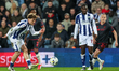 Callum Styles of West Bromwich Albion passes the ball to the center during the Sky Bet Cha...